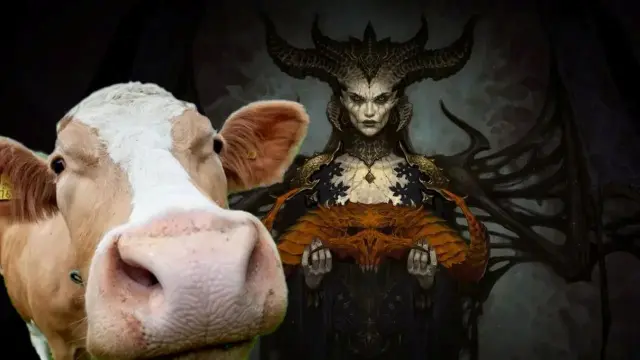 El nivel secreto de las vacas de Diablo IV existe, pero llegar hasta él es un camino tortuoso a más no poder