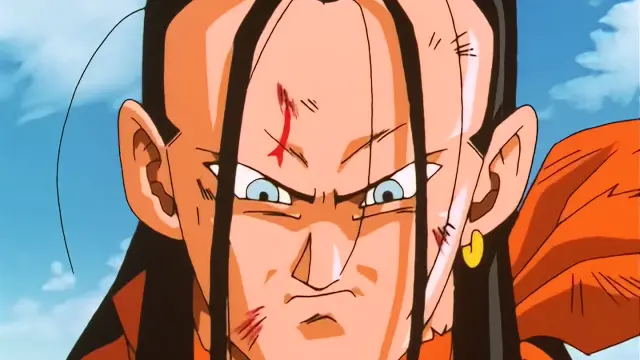 Goku casi se inmola para intentar derrotar a Super A-17 en Dragon Ball GT