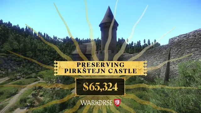 El Castillo de Pirkštejn es el principal refugio de Henry de Skalice en el primer Kingdom Come: Deliverance