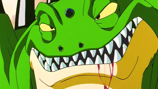 Ryan Shinron anula la energía de Goku y Pan en Dragon Ball GT