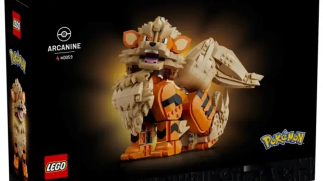 Arcanine será el próximo Pokémon en tener su propia versión LEGO