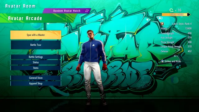 Street Fighter 6 Random Avatar Matches & Avatar Arcade