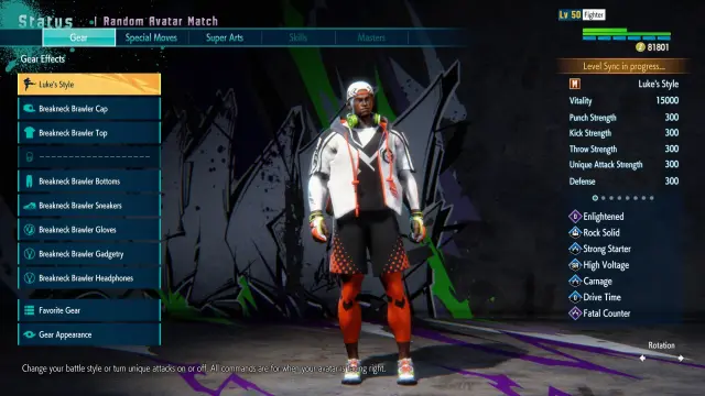 Street Fighter 6 Random Avatar Matches & Avatar Arcade