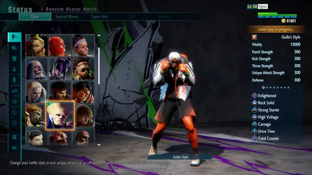 Street Fighter 6 Random Avatar Matches & Avatar Arcade