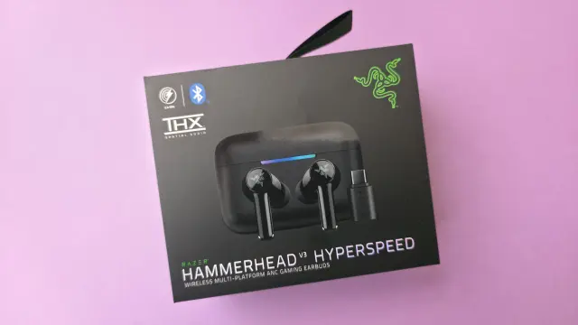 Razer Hammerhead V3 Hyperspeed, unboxing