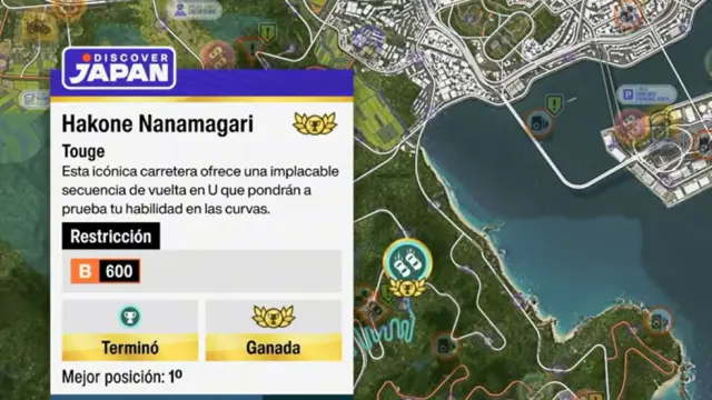 Carrera Touge de Hakone Nanamagari en Forza Horizon 6