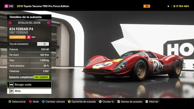 Cómo usar correctamente la casa de subastas de Forza Horizon 6