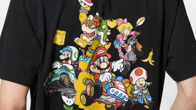 Camisetas Uniqlo de Mario Kart World
