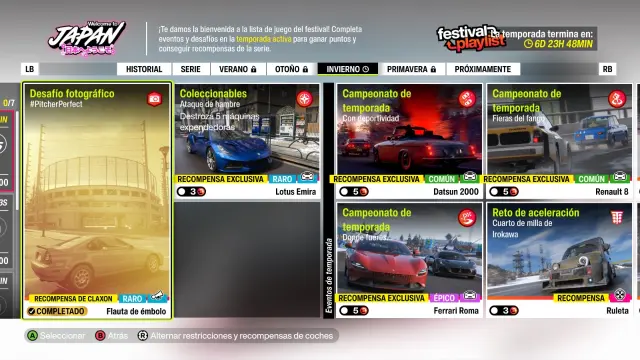 Cómo completar el desafío fotográfico del estadio de Edogawa en Forza Horizon 6