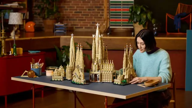 Set de LEGO de la Sagrada Familia