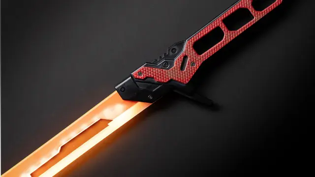 Réplica de la katana térmica de Cyberpunk 2077