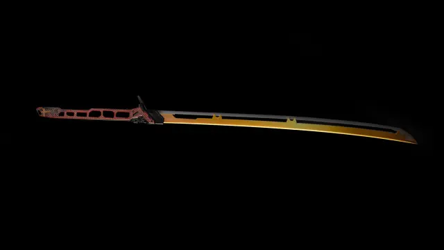 Réplica de la katana térmica de Cyberpunk 2077