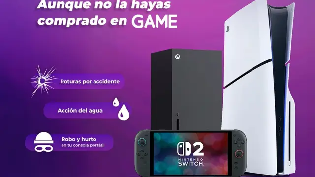 GAME quiere darte la mayor seguridad al comprar tu consola con los nuevos seguros