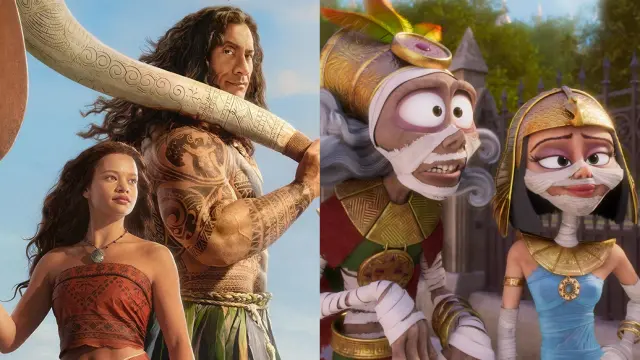 Vaiana (2026) y Tadeo Jones y la lámpara maravillosa