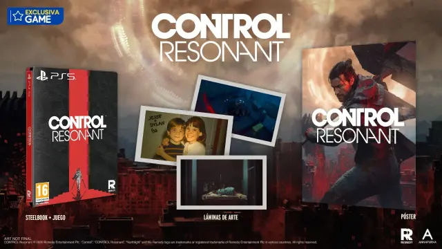 CONTROL Resonant Steelbook Edition exclusiva GAME