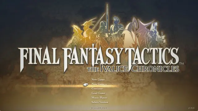 Final Fantasy Tactics: The Ivalice Chronicles novedades de la actualización 1.5.0.