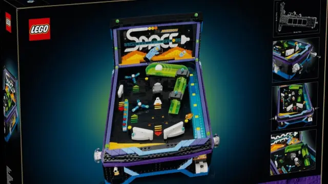 Máquina recreativa de pinball LEGO