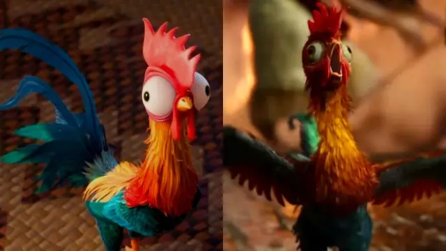 Vaiana: original vs. remake