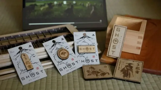 Souvenirs y productos artesanales de Ghost of Yotei