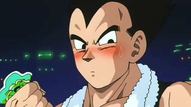 Vegeta en el episodio 55 de Dragon Ball GT