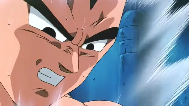 Vegeta recuerda su primera batalla contra Goku