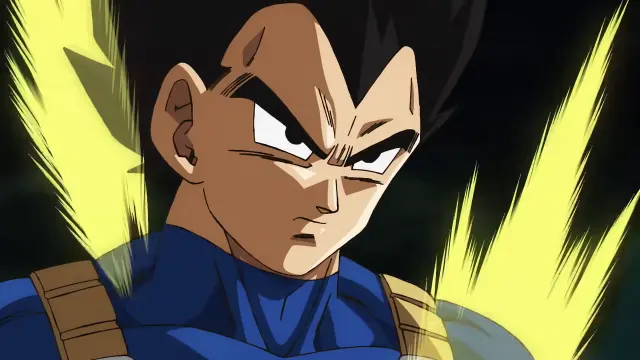 Vegeta en Dragon Ball Super Beerus