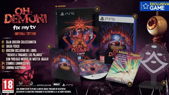 OH DEMON FIX MY TV Edición exclusiva GAME