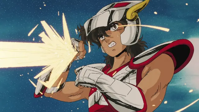 La serie anime de Saint Seiya