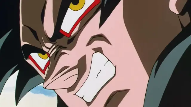 Goku lucha contra Suu Shinron y le perdona la vida