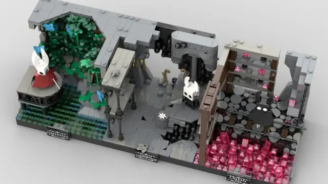 Set LEGO de Hollow Knight Silksong creado por un fan