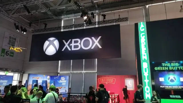 Stand de Xbox en la Gamescom 2025