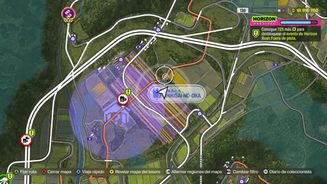 Cómo completar el desafío fotográfico Poder floral y la búsqueda del tesoro de Nangan en Forza Horizon 6