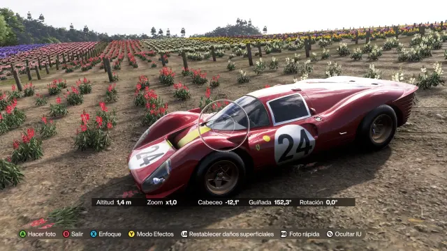 Cómo completar el desafío fotográfico Poder floral y la búsqueda del tesoro de Nangan en Forza Horizon 6