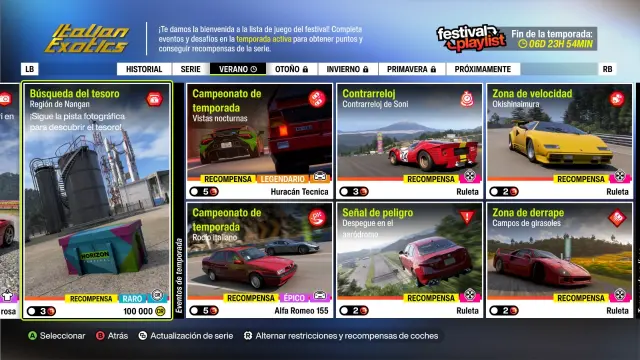 Cómo completar el desafío fotográfico Poder floral y la búsqueda del tesoro de Nangan en Forza Horizon 6