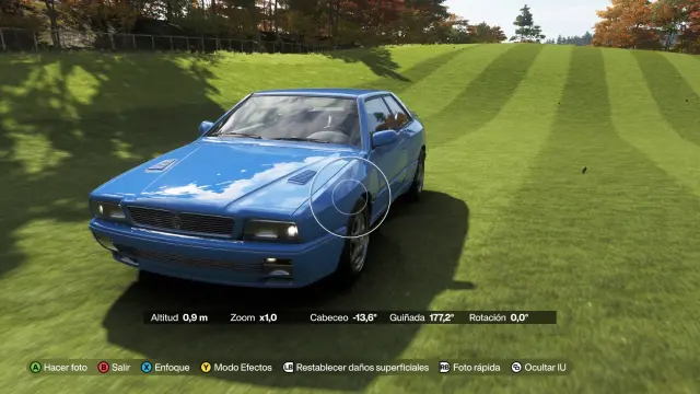 Desafío fotografico Maserati Ghibli Cup en campo de golf Naruo en Forza Horizon 6