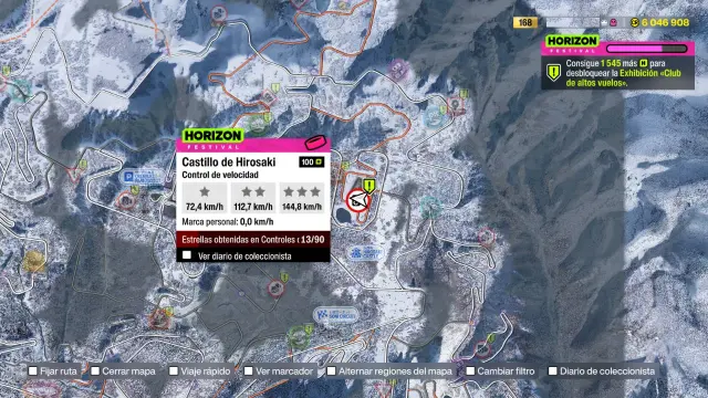 Cómo completar el desafío fotográfico Castillo con clase y la búsqueda del tesoro de Hokubu en Forza Horizon 6