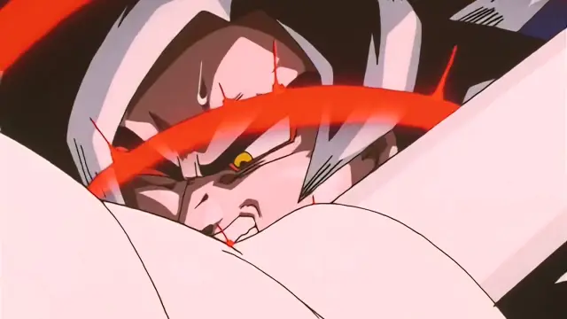 Goku se intenta inmolar contra Ih Shinron