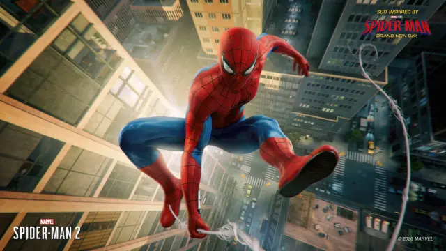 Traje de Brand New Day en Marvel's Spider-Man 2