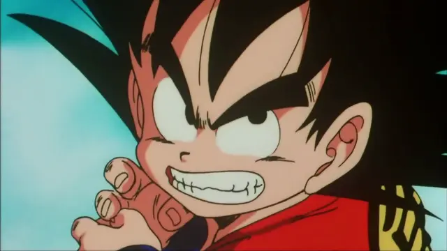 Goku niño en Dragon Ball: Aventura mística