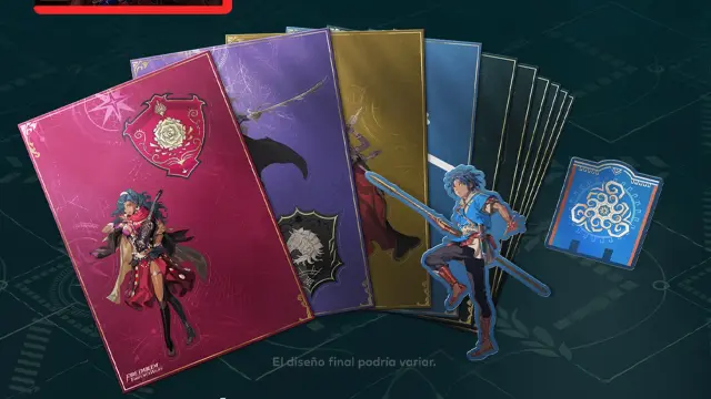 Fire Emblem Fortune's Weave con pegatinas metalizadas exclusivas GAME