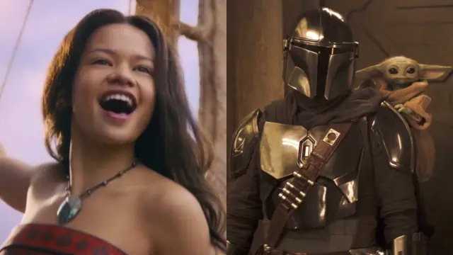 Vaiana y The Mandalorian and Grogu
