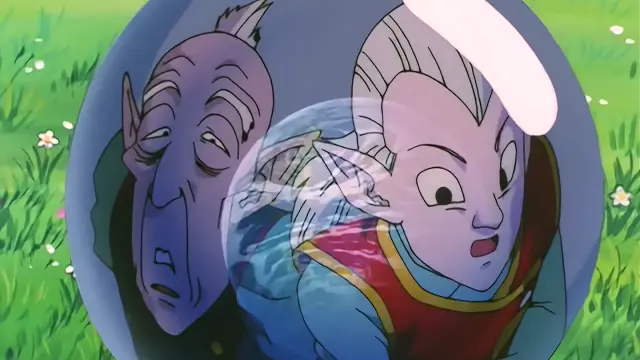 Gogeta Super Saiyan 4 purifica el planeta Tierra