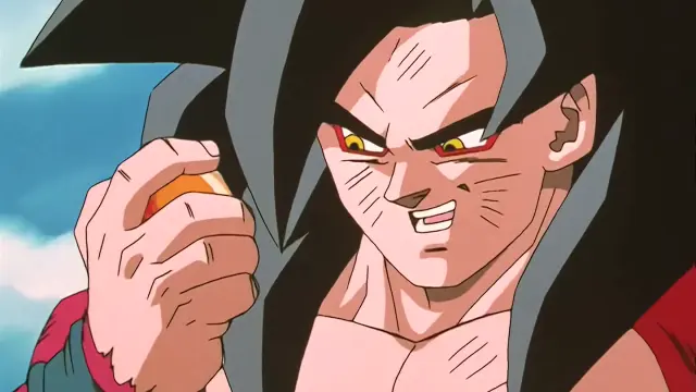 Gogeta Super Saiyan 4 desaparece antes de lo previsto