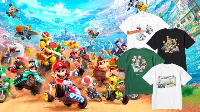 Llegan las nuevas camisetas Uniqlo de Mario Kart