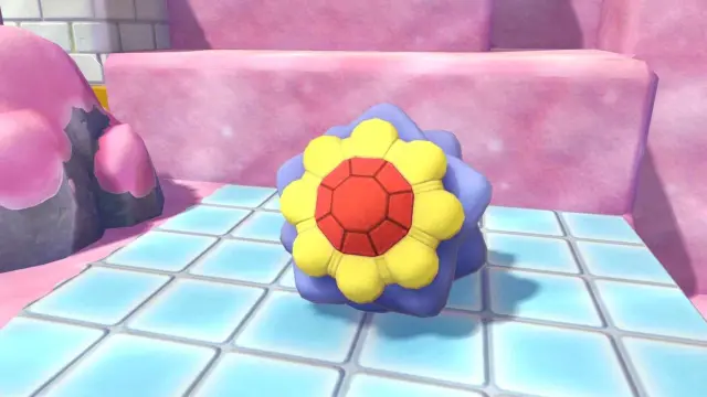 Peluche de Starmie en Pokémon Pokopia: Cuenca Coralina