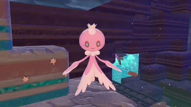 Frillish en Pokémon Pokopia Cuenca Coralina