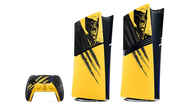 Modelos de PS5 Digital, DualSense y cubiertas basados en Marvel Lobezno