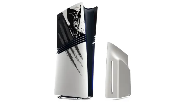 Modelos de PS5 Digital, DualSense y cubiertas basados en Marvel Lobezno