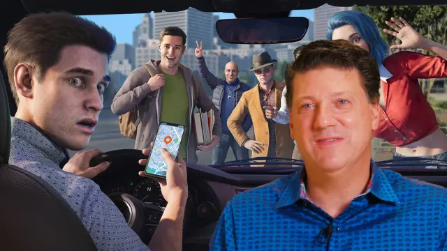 Rideshare Stimulator se burla de Randy Pitchford