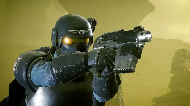 Helldivers 2 x Warhammer 40.000: Bono de guerra legendario Castellan's Creed